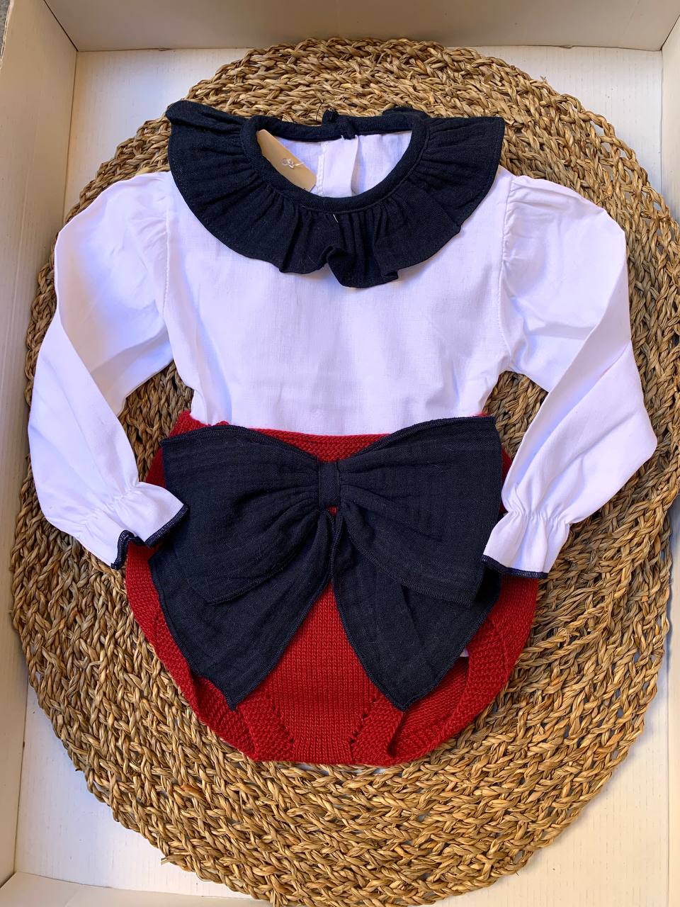 PAGLIACCETTO FIOCCO BABY FASHION