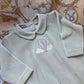 Tutina CINIGLIA MONGOLFIERA VERDE SALVIA BABY GI