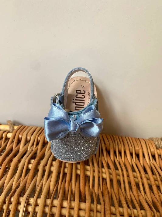 Minorchine celeste glitter INDICE
