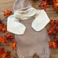 Salopette CON Cappellino BEIGE BABY FASHION