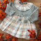 Abitino GRIGIO QUADRI BABY FASHION