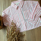 CAMICIA A RIGHE ROSA SARABANDA