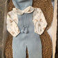 Tutina azzurro polvere SAFARI BABY FASHION
