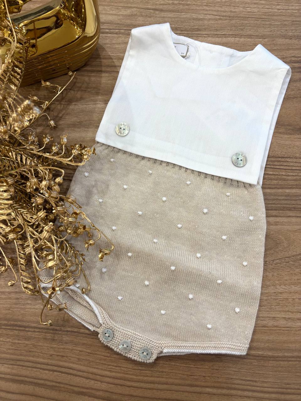 PAGLIACCETTO BEIGE PAZ RODRIGUEZ