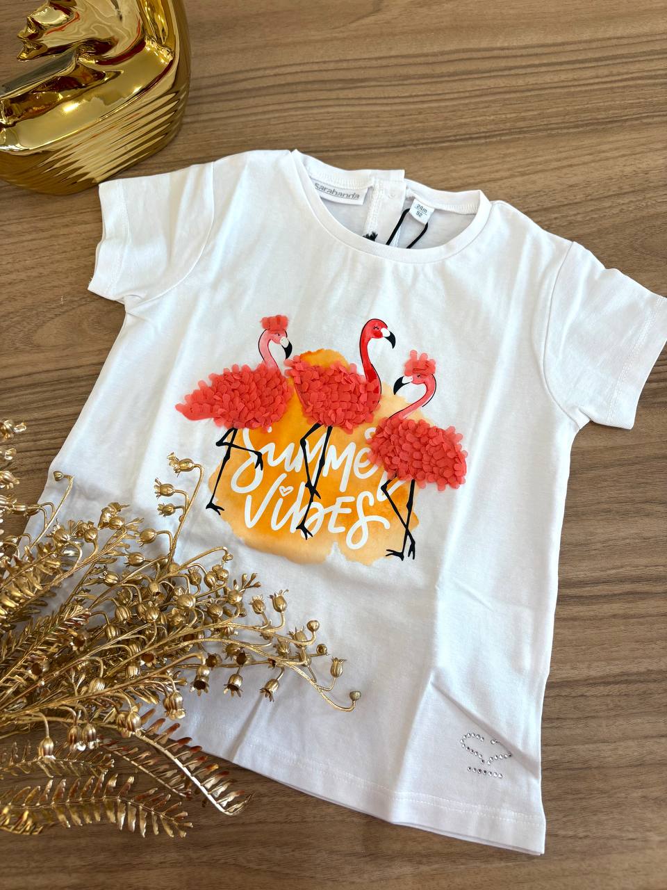 T-SHIRT FENICOTTERI SARABANDA