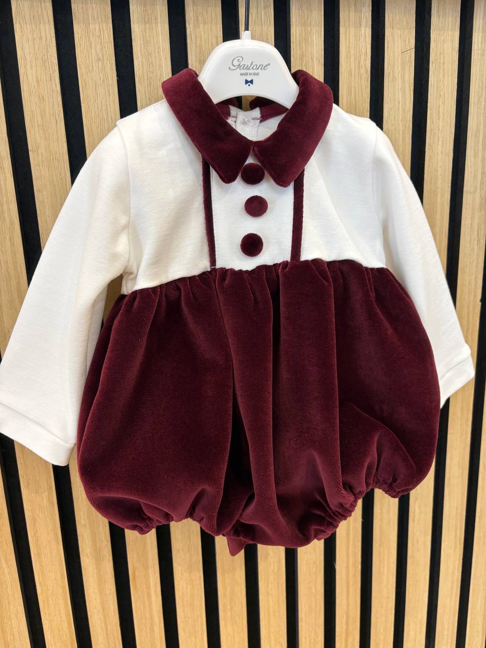 PAGLIACCETTO BOTTONCINI BORDEAUX GASTONE