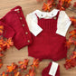 Coordinato BACCHE ROSSO WEDOBLE