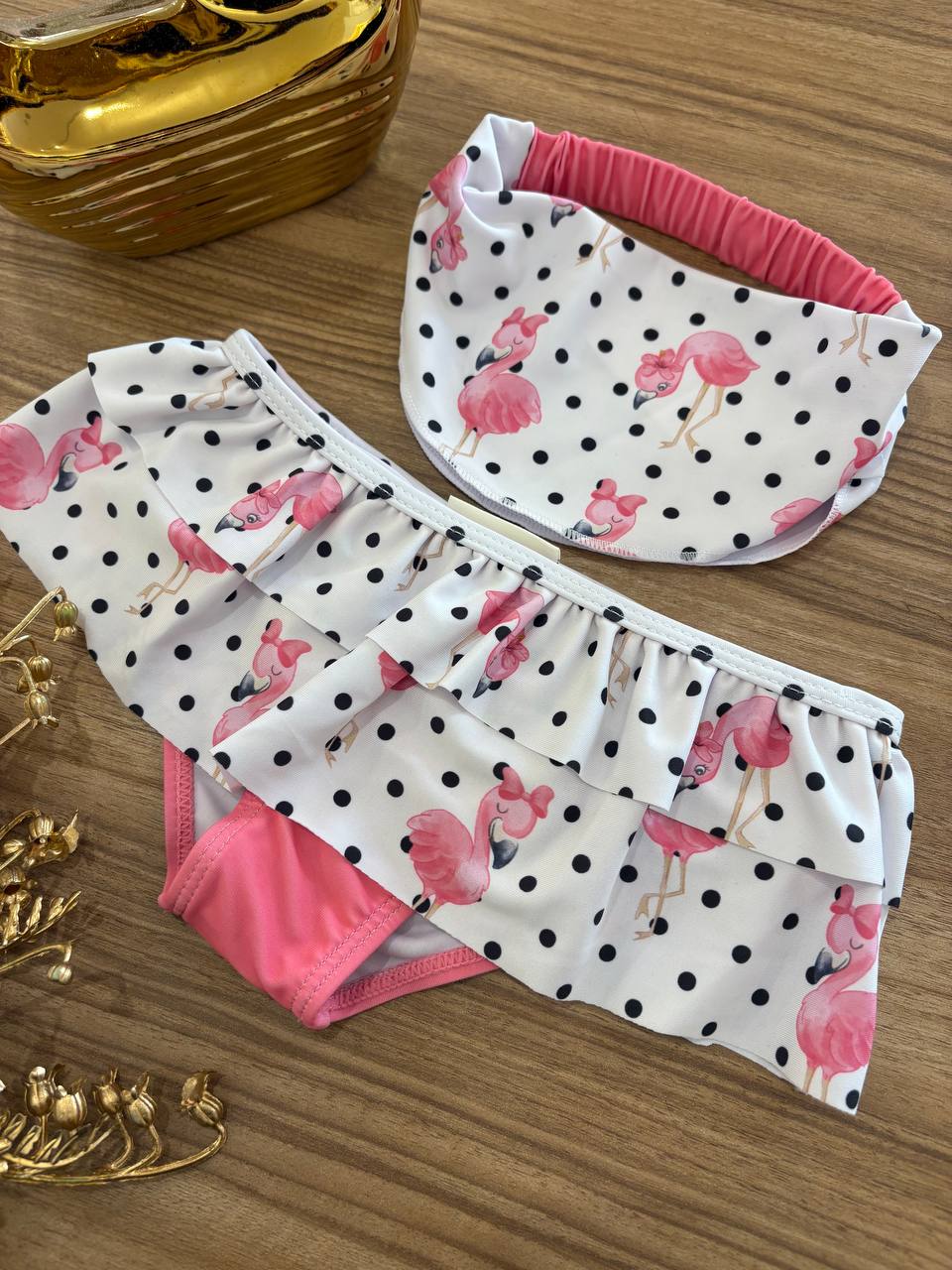 Costume e BANDANA FENICOTTERI SARABANDA