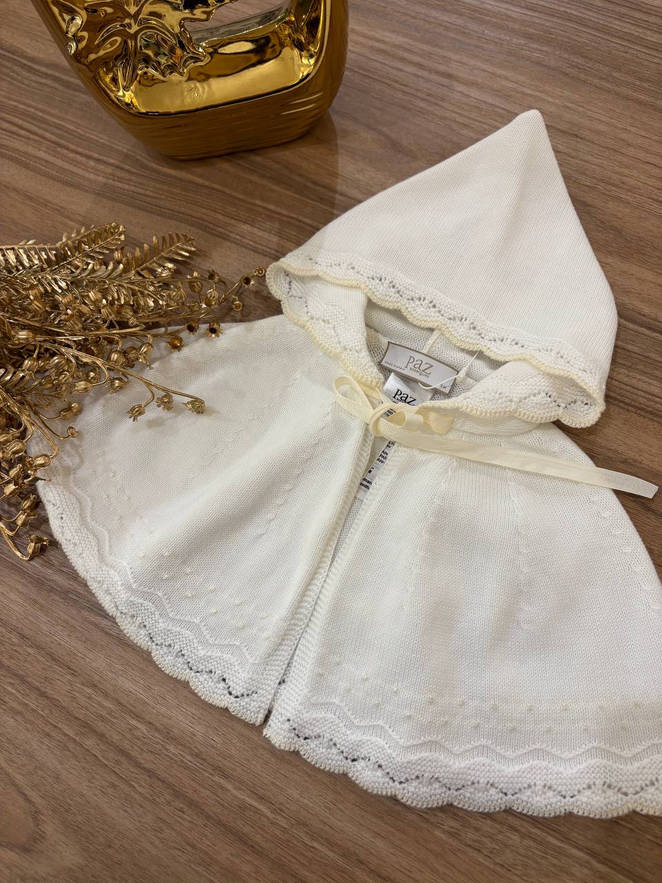 Mantella in FILO CREMA PAZ RODRIGUEZ