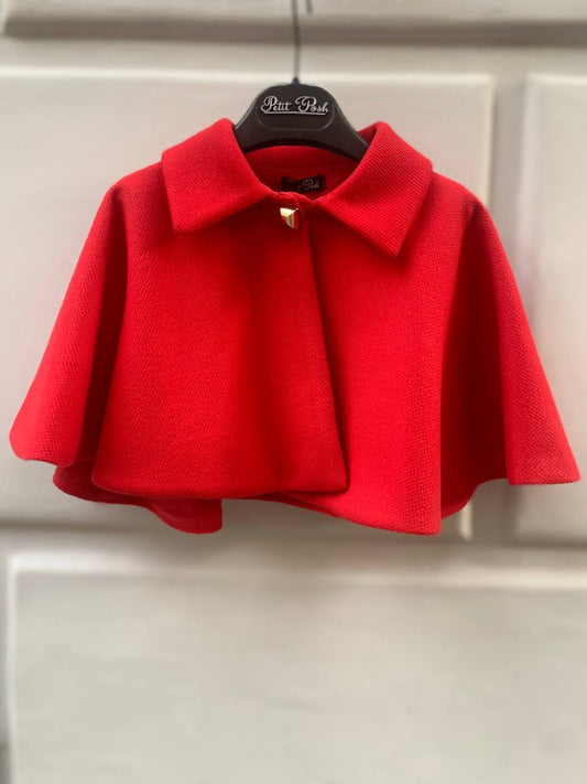 Mantellina ROSSA ANNI 60`PETIT POSH