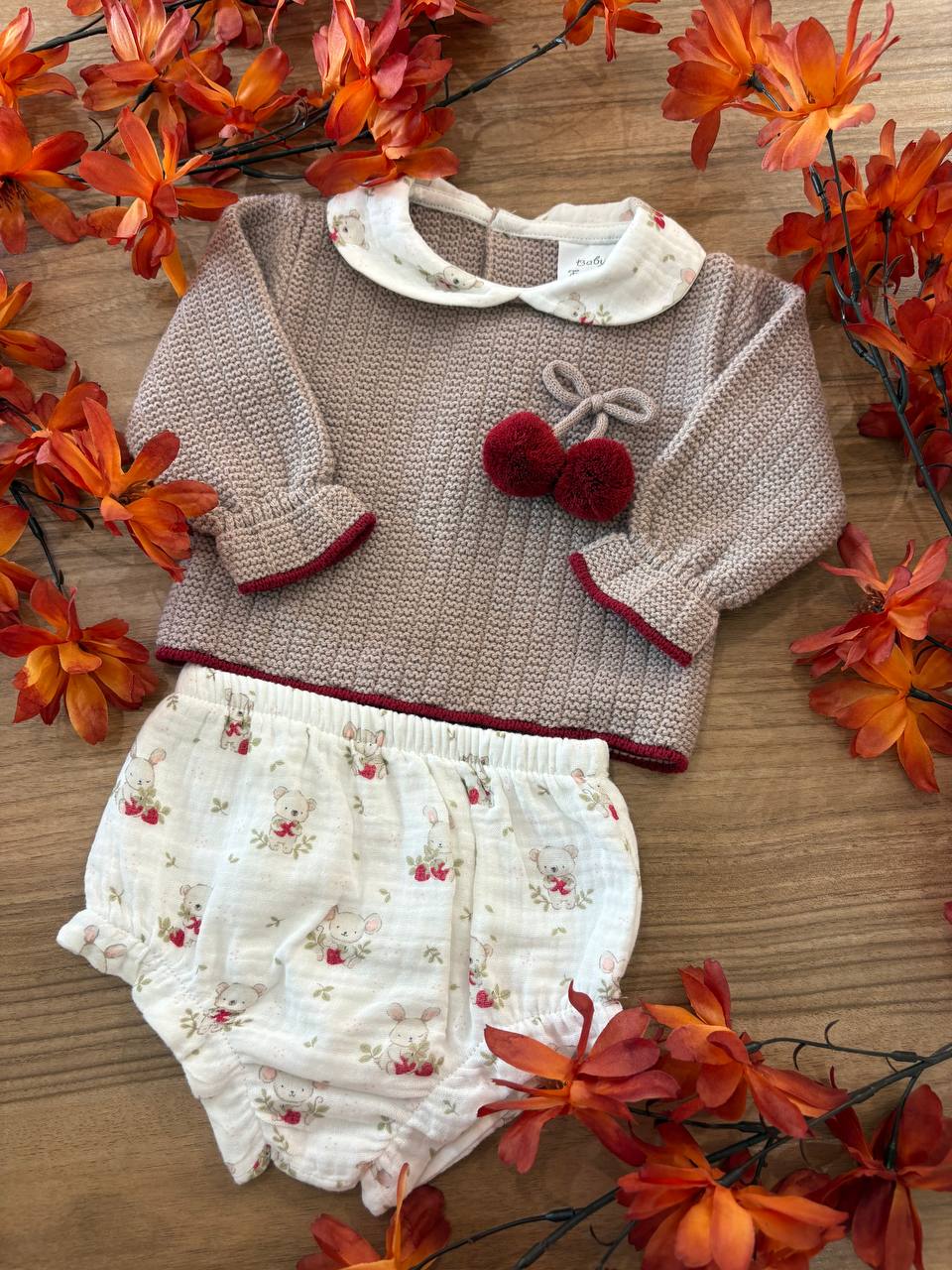 Completo BEIGE BABY FASHION