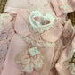 Coordinato Pizzo Rosa Bebè di Almy