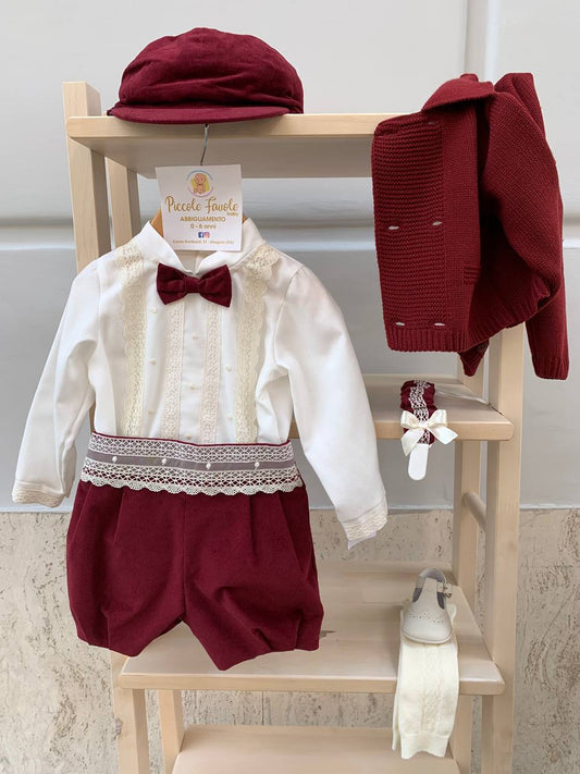 Abito BATTESIMALE Bordeaux