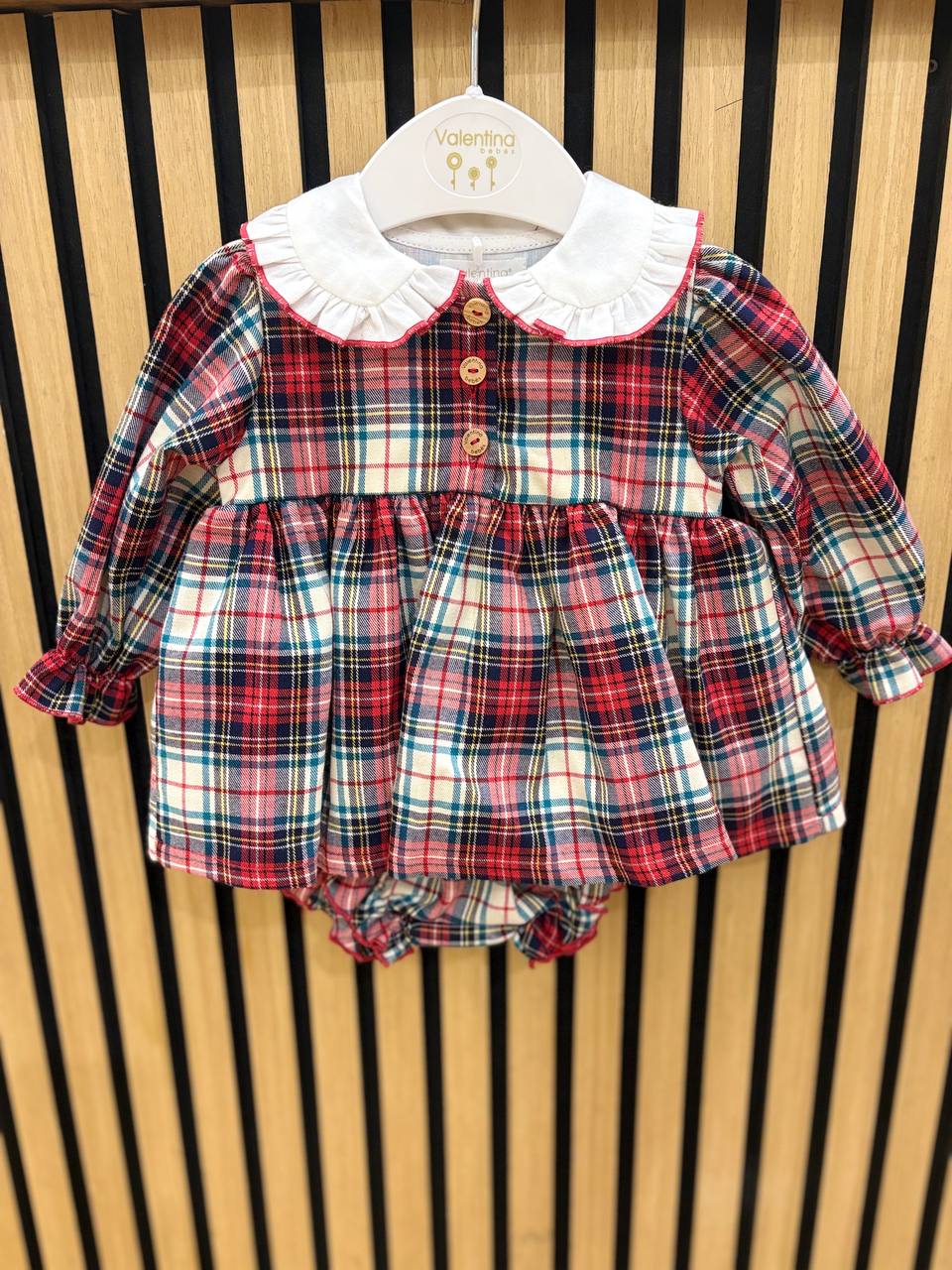 Abitino TARTAN VALENTINA BEBÈS