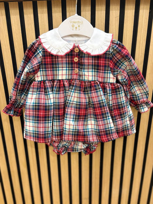 Abitino TARTAN VALENTINA BEBÈS