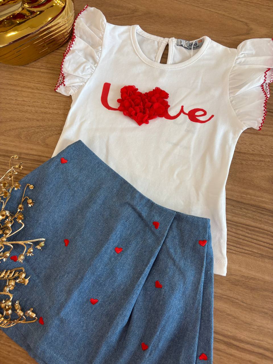 Completo LOVE CUORICINI DR KID