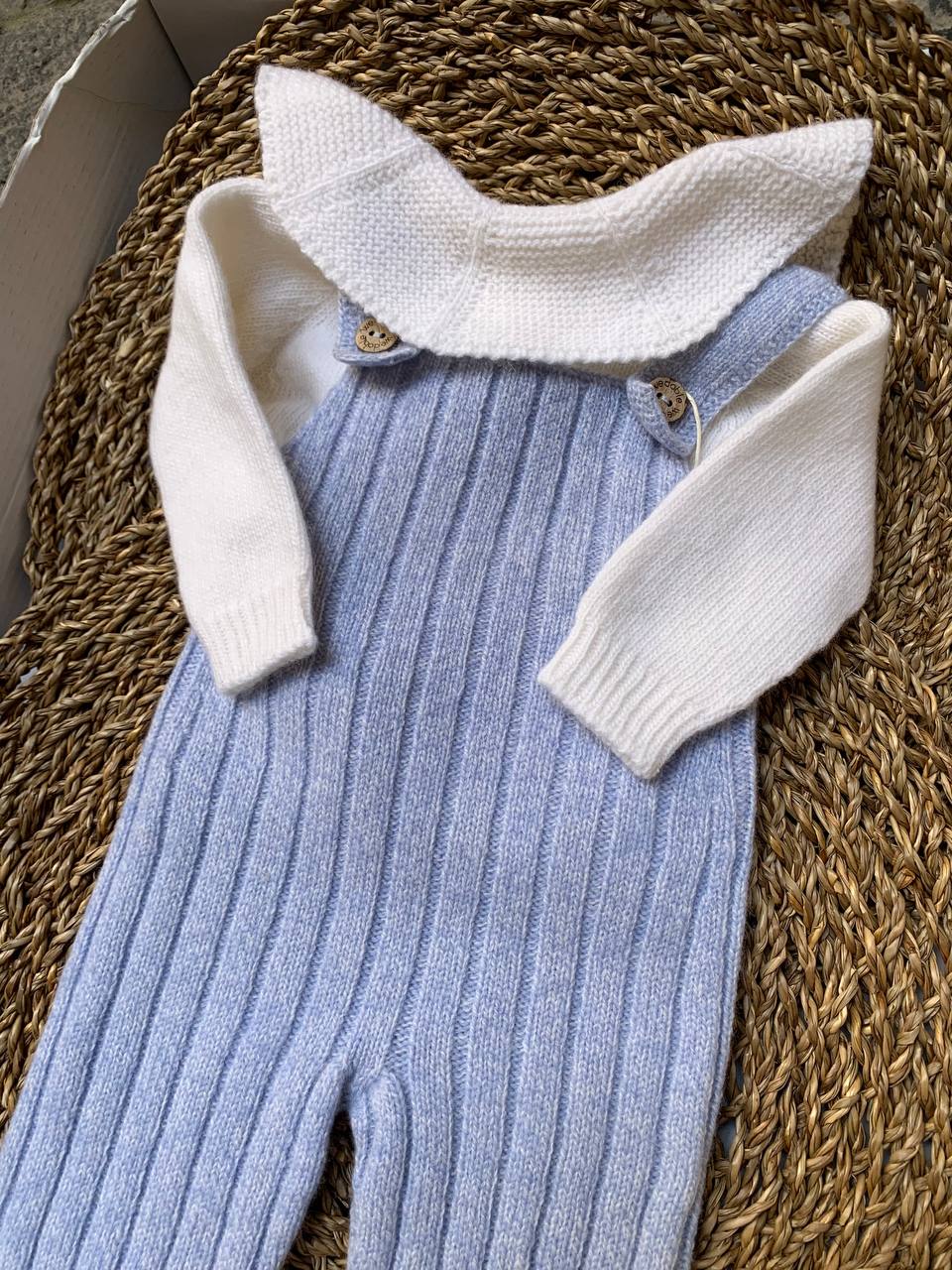Tutina azzurra wedoble