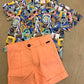 Completo camicia e shorts BOBOLI