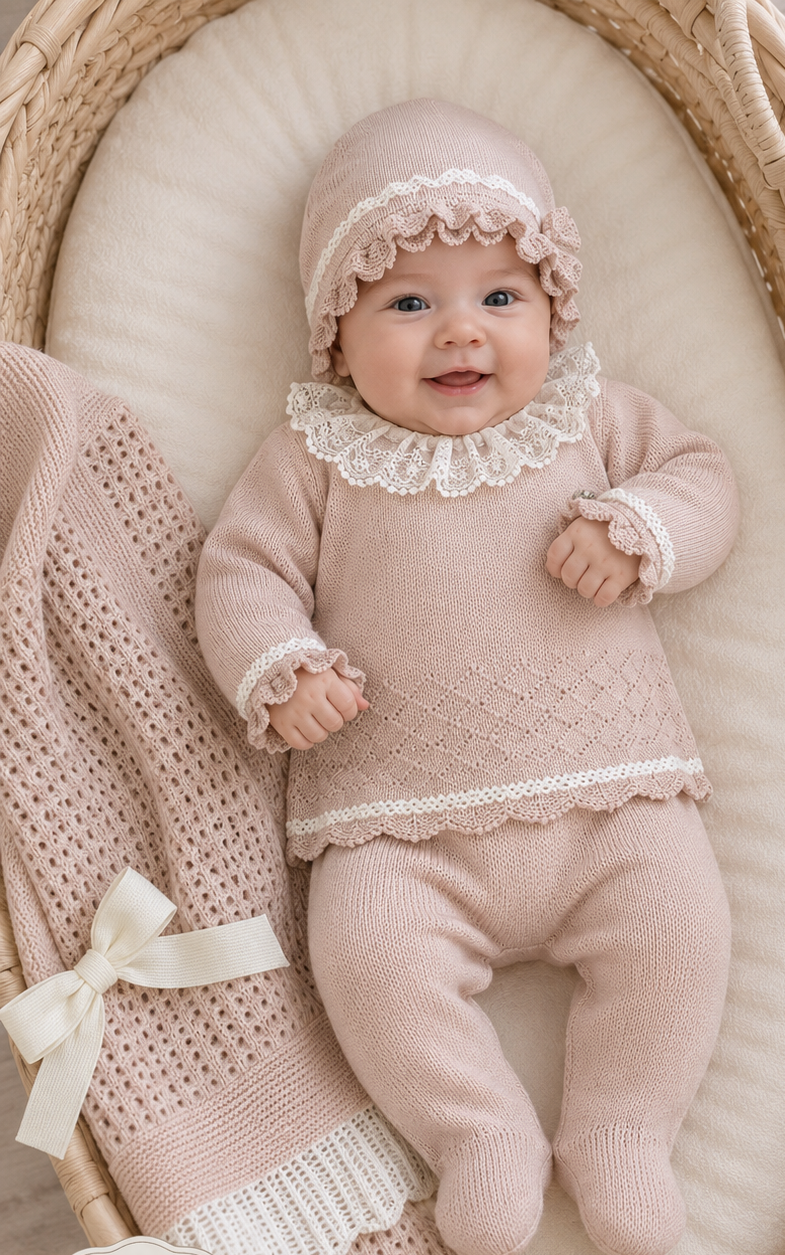 Coordinato "TENEREZZA IN ROSA "JULIANA