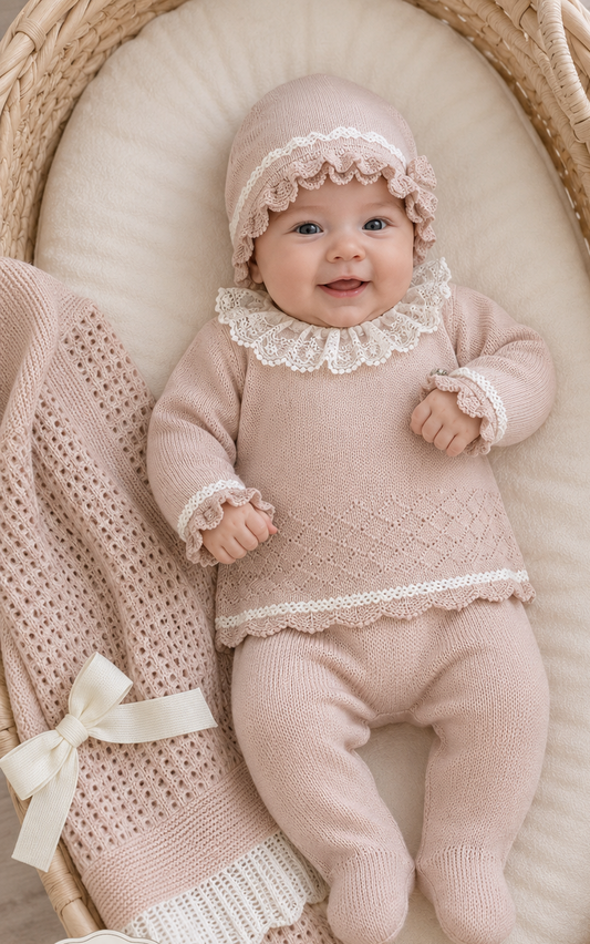 Coordinato "TENEREZZA IN ROSA "JULIANA