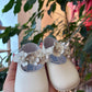 Scarpine Panna con fiorellini INDICE CULLA