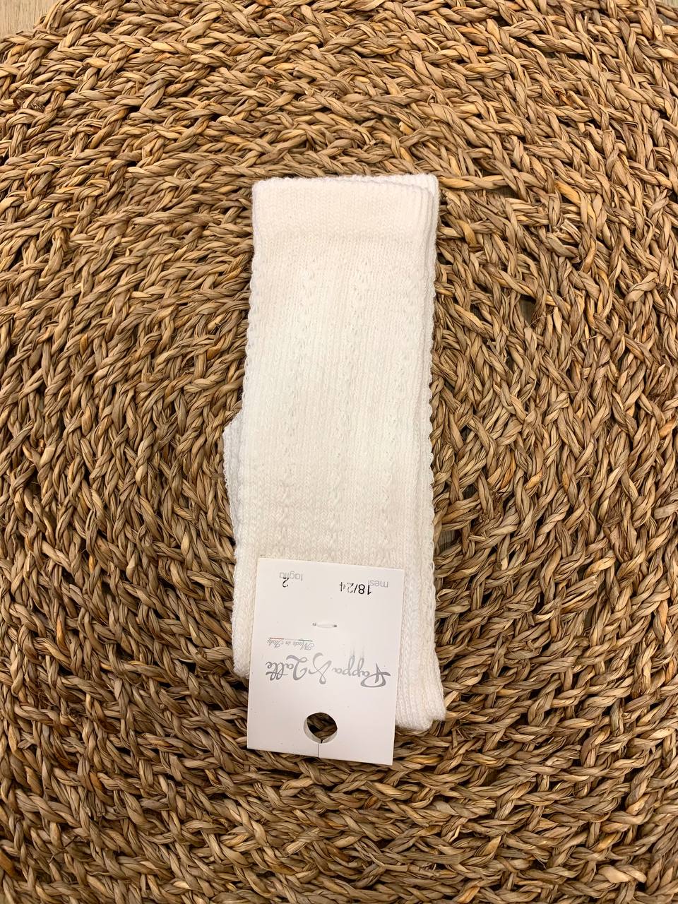 Calzini RICAMO TRAFORATO PANNA