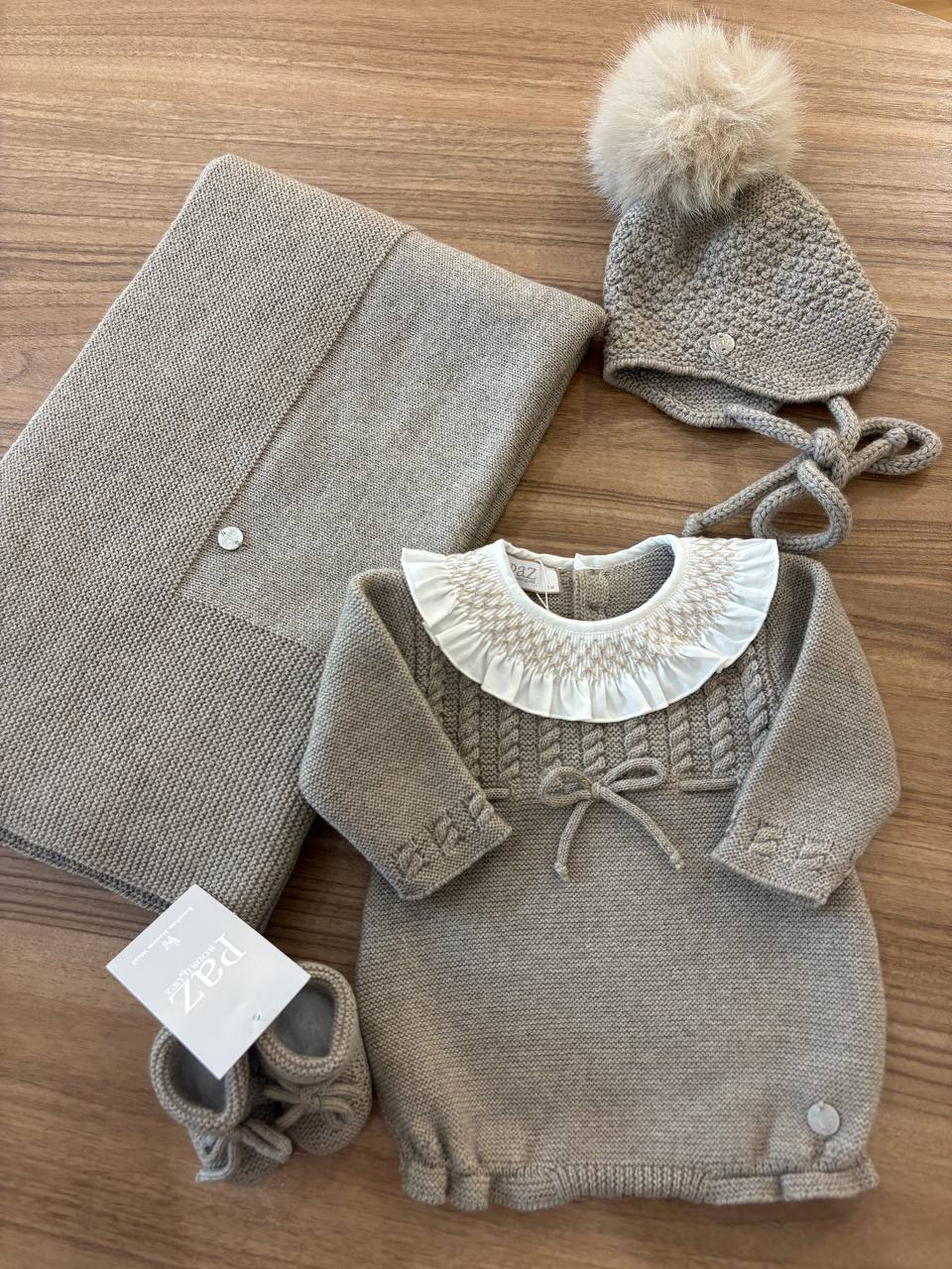 Coordinato ELEGANZA TRICOT TORTORA PAZ RODRIGUEZ