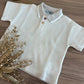 Polo TRAFORATA BEIGE DR KID