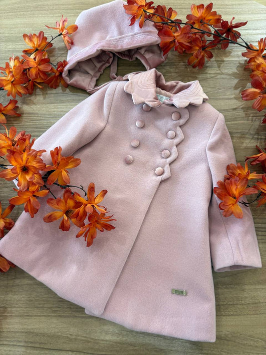 Cappotto CON CUFFIA ROSA