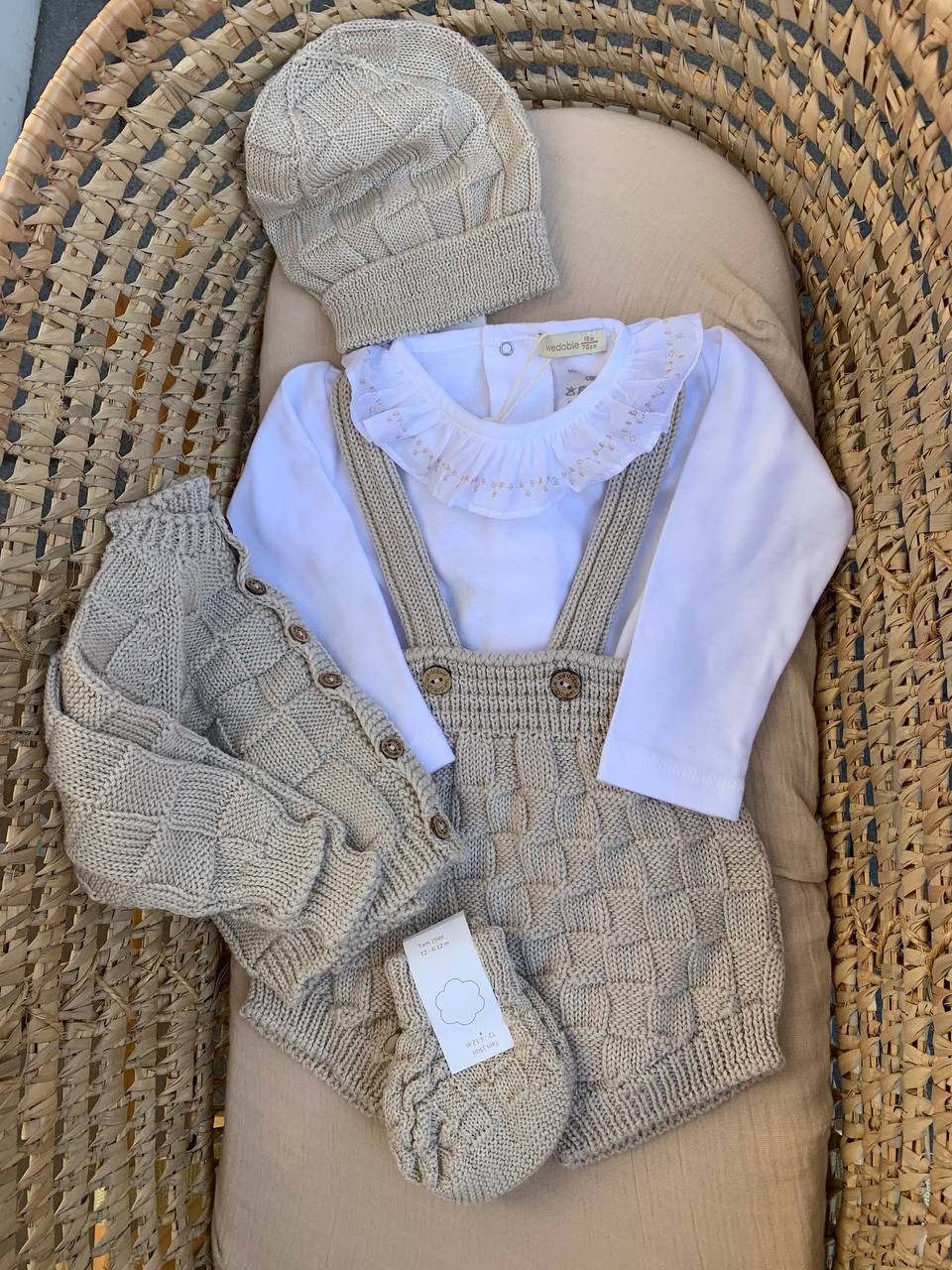 Salopette beige WEDOBLE