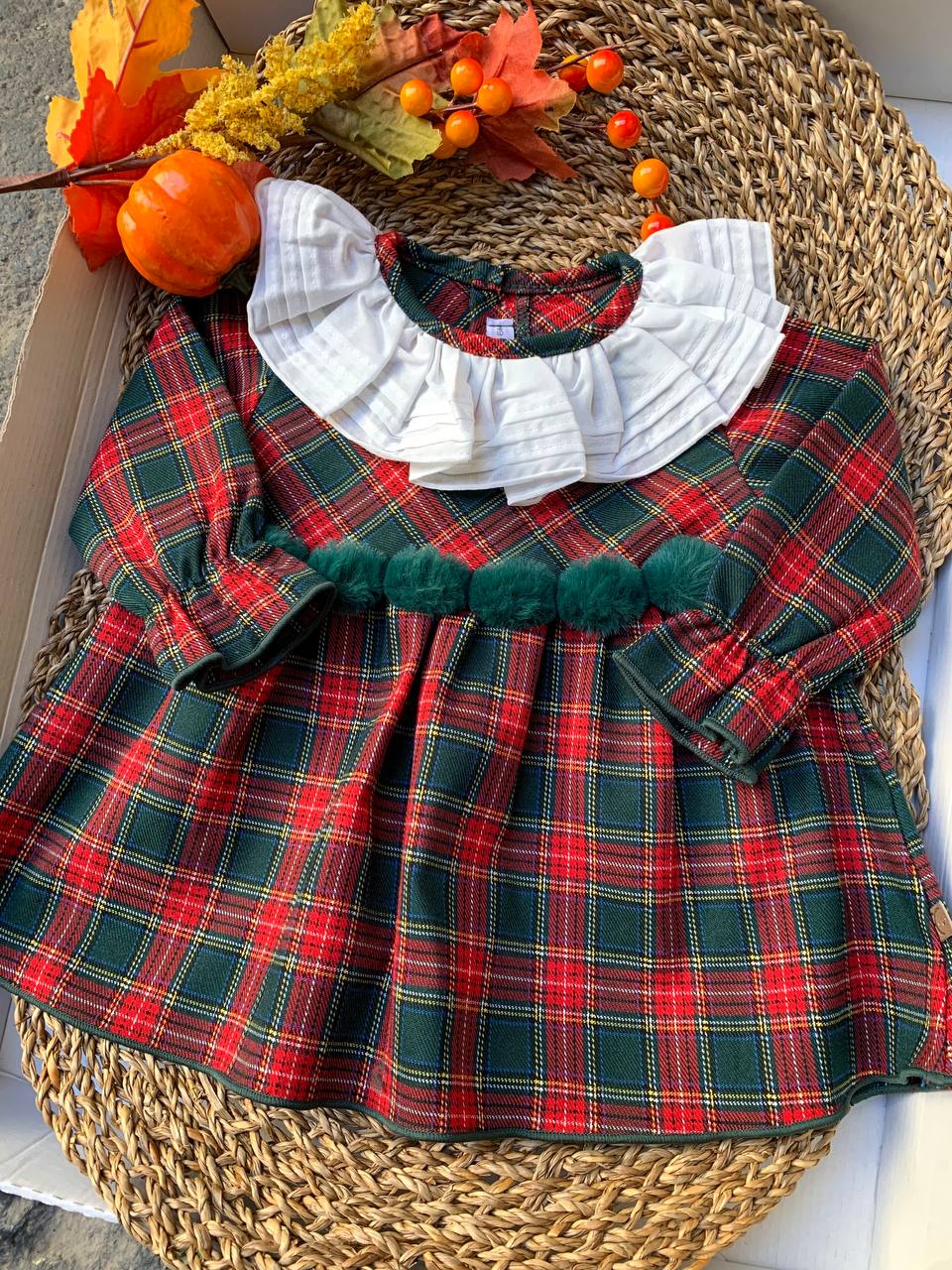 Abito TARTAN PON PON CALAMARO