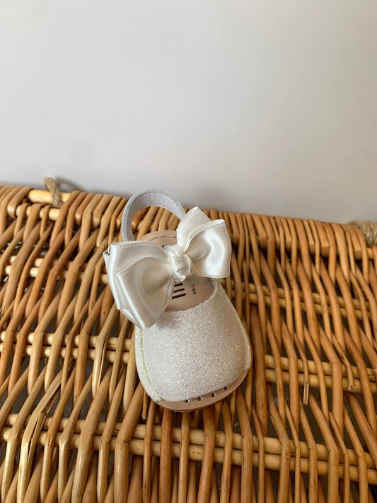 Minorchine bianco glitter INDICE