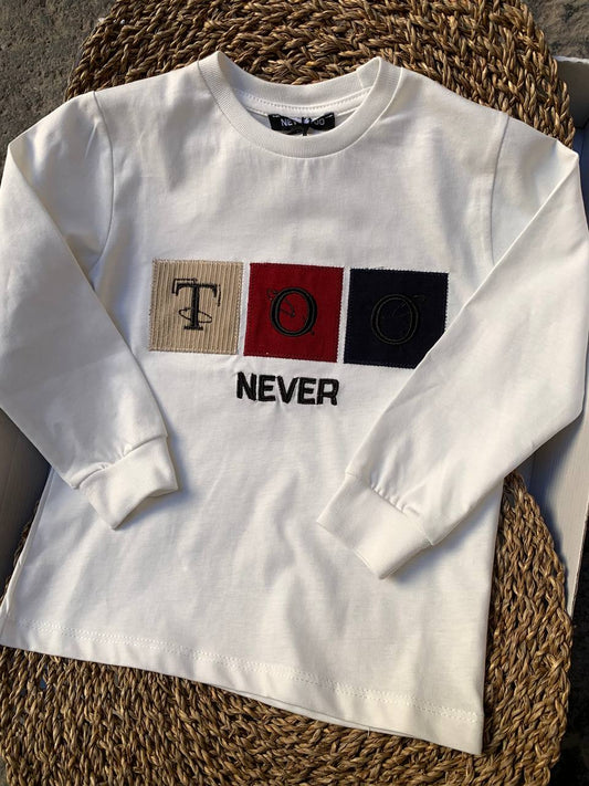 T-shirt PANNA NEVER TOO