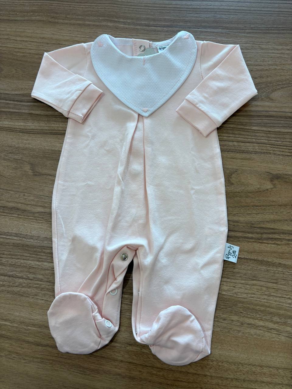 Tutina Rosa BAVERO A CUORE PAPPA&LATTE