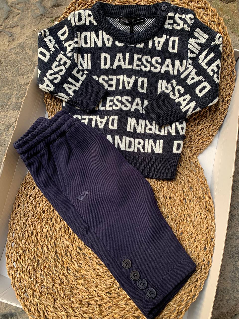 Completo MAGLIONCINO E PANTALONE DANIELE ALESSANDRINI