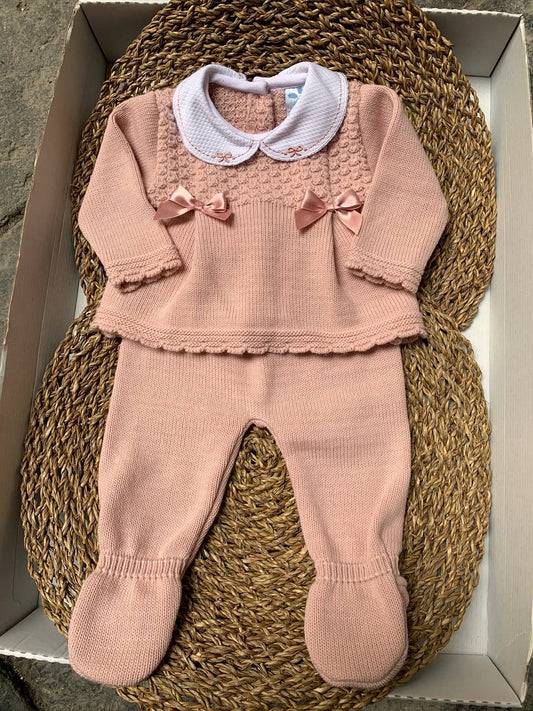Tutina spezzata FIOCHETTI ROSA SARDON