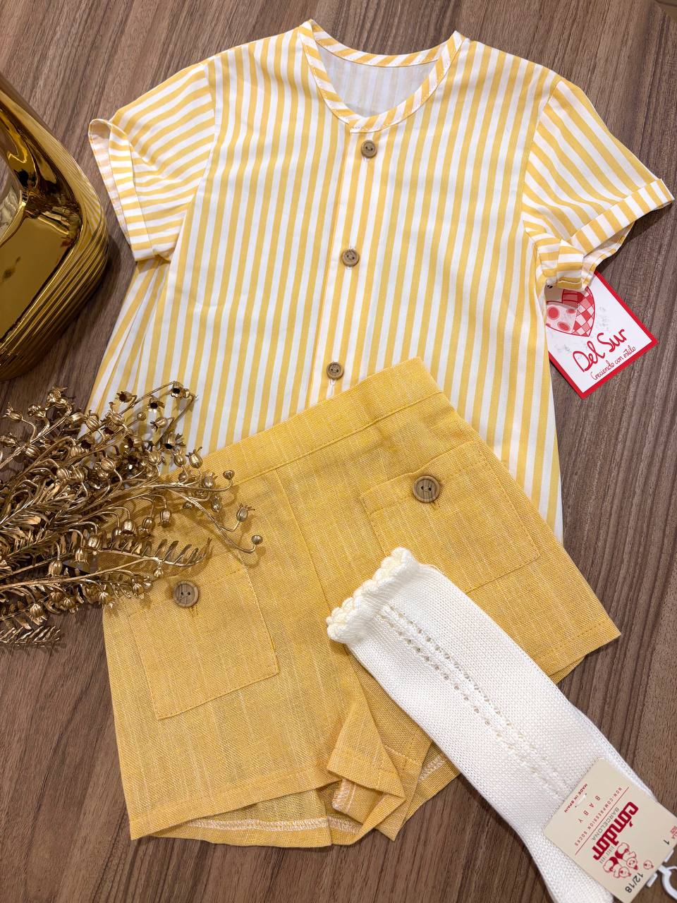 Completo GIALLO A RIGHE DEL SUR