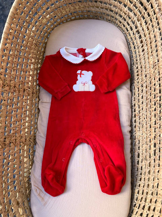 Tutina CINIGLIA ROSSA MINIBANDA