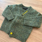 Cardigan VERDE MELANGE DANIELE ALESSANDRINI