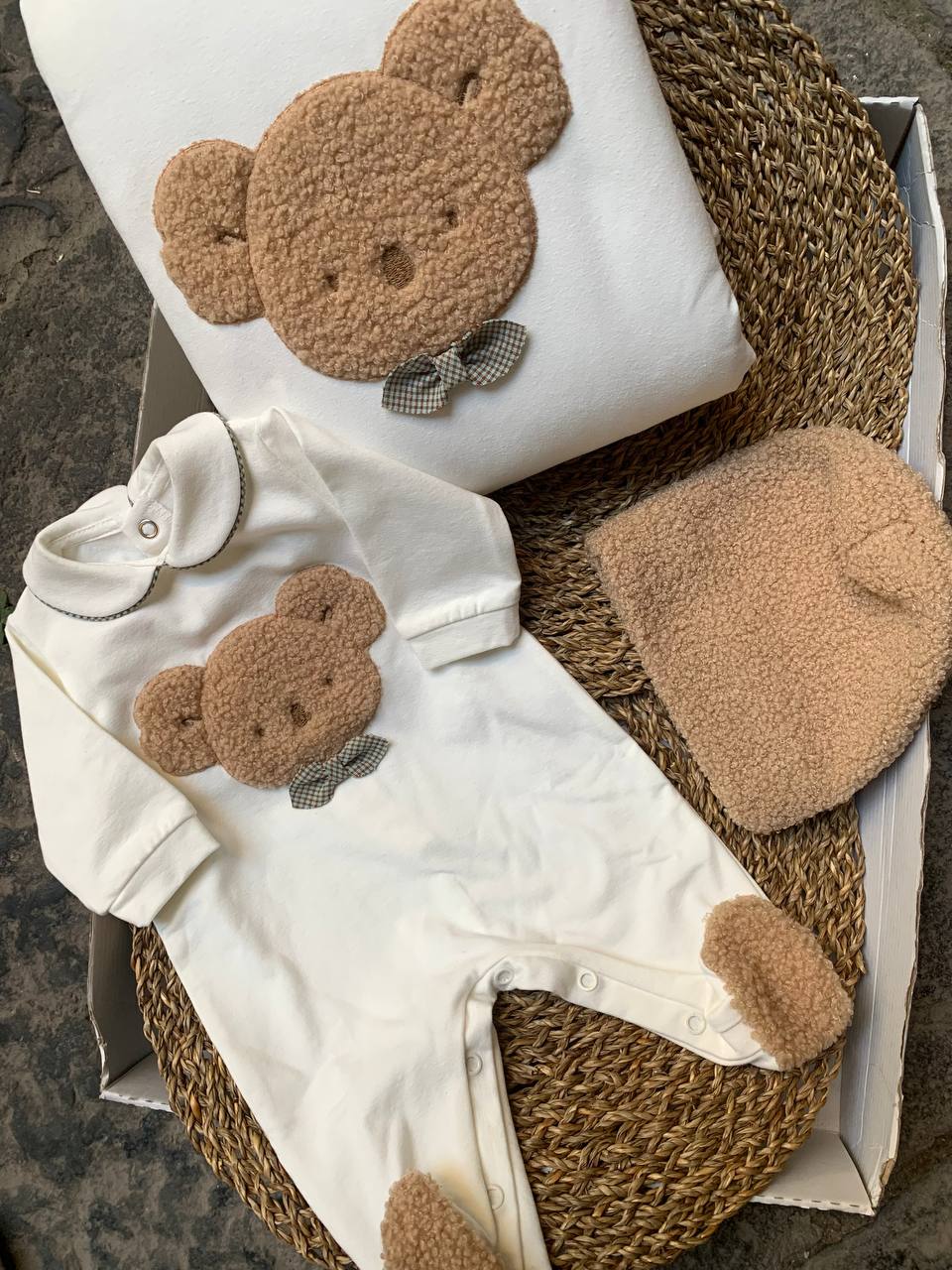 Coordinato nascita PANNA E NOCCIOLA TETO E TATTA