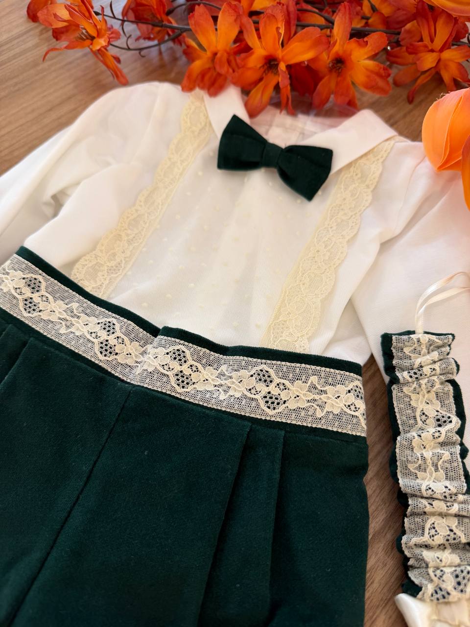 Abito Battesimale "Principe VERDE "