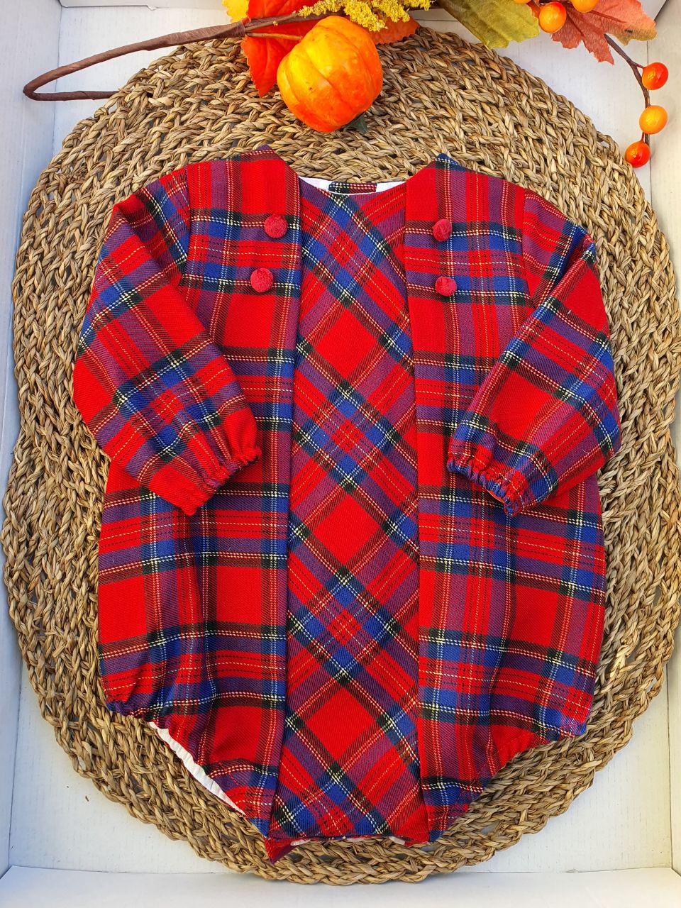 PAGLIACCETTO TARTAN BOTTONCINI DEL SUR