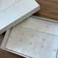 Lenzuolino FIOCCHI BIANCO E ROSA ARTIGIANBABY