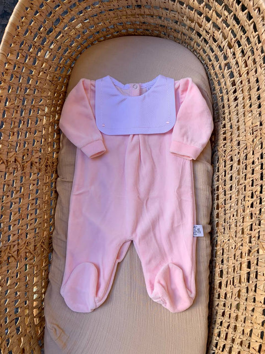 Tutina ciniglia ROSA PAPPA E LATTE