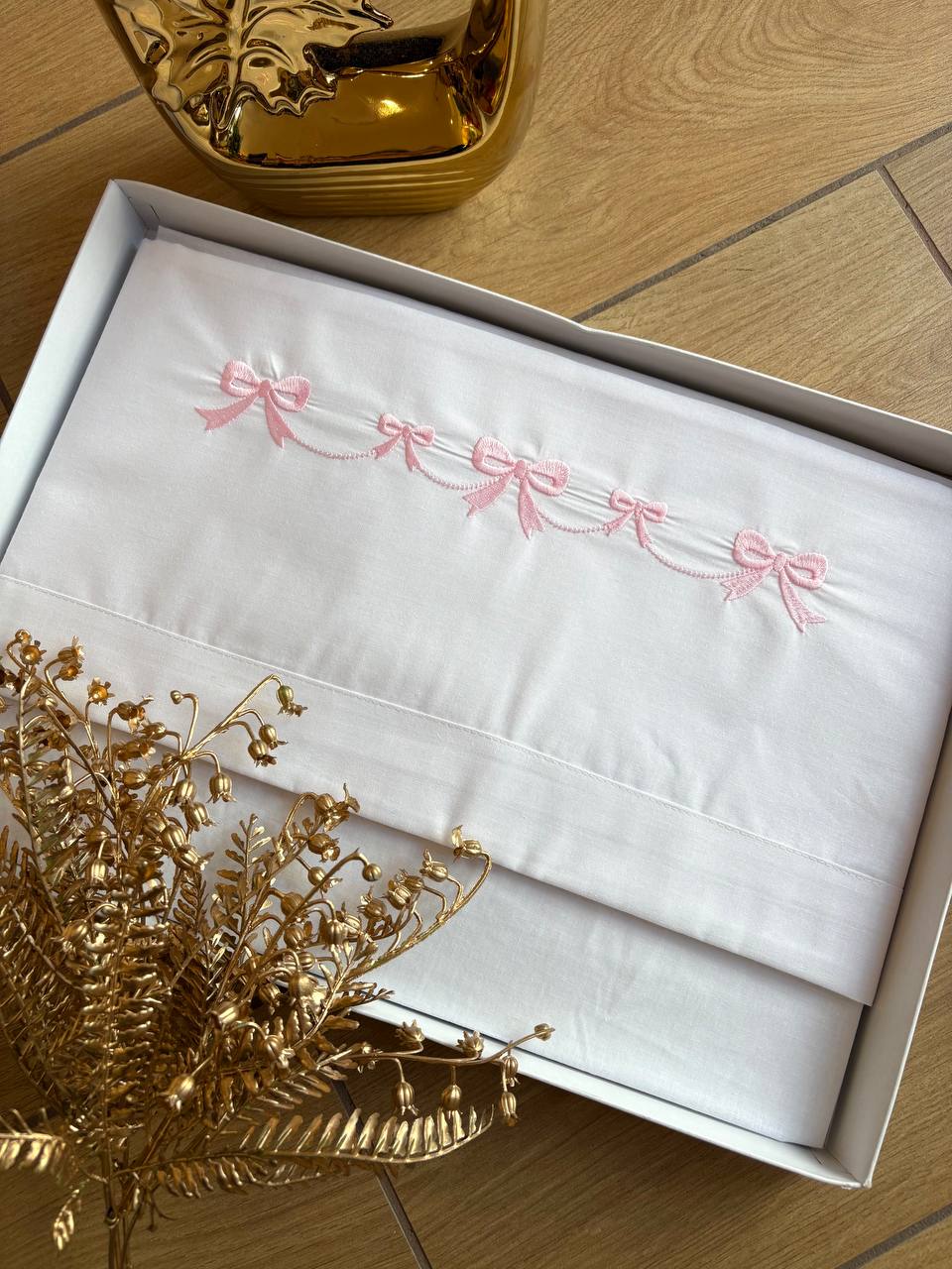 Kit Lenzuola carrozzina Fiocchi ROSA PAPPA&LATTE