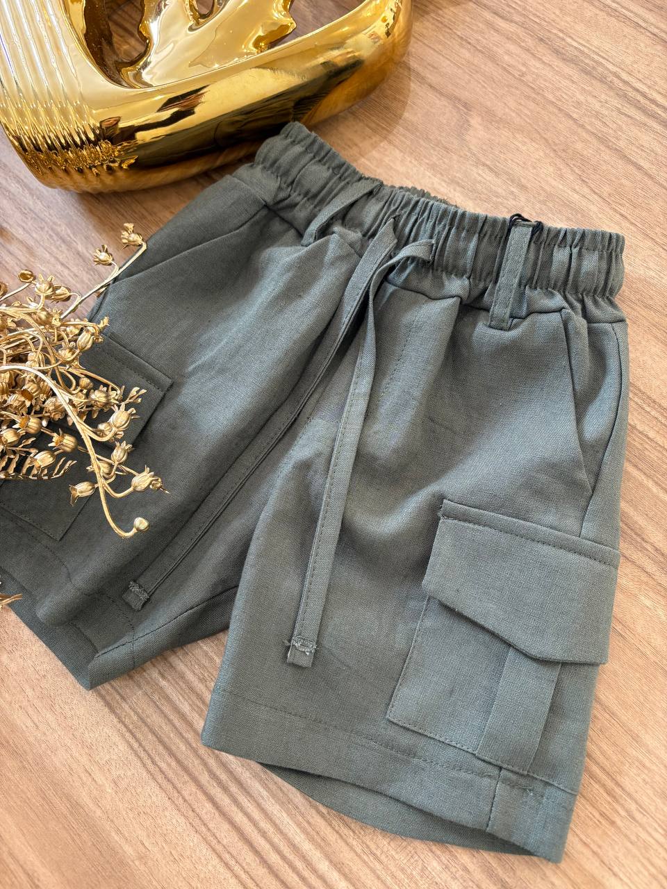 Bermuda VERDE MILITARE NEVER TOO