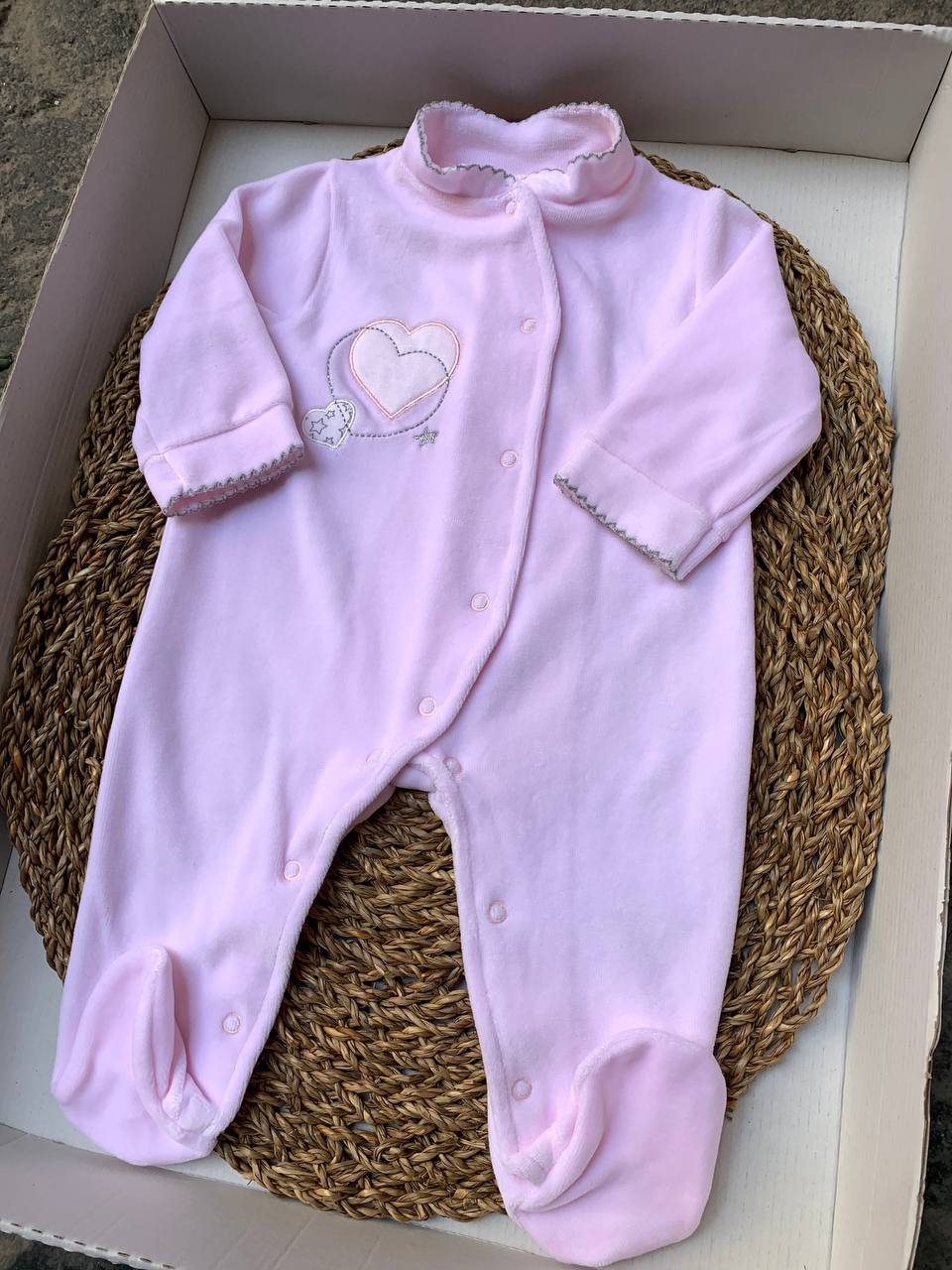 Tutina Cuoricini ROSA BABY FASHION