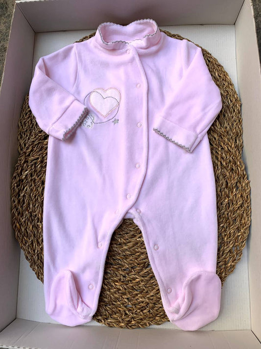 Tutina Cuoricini ROSA BABY FASHION