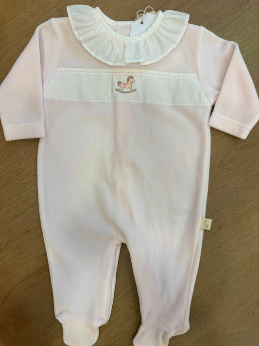 Tutina ROSA CAVALLO A DONDOLO BABY GI