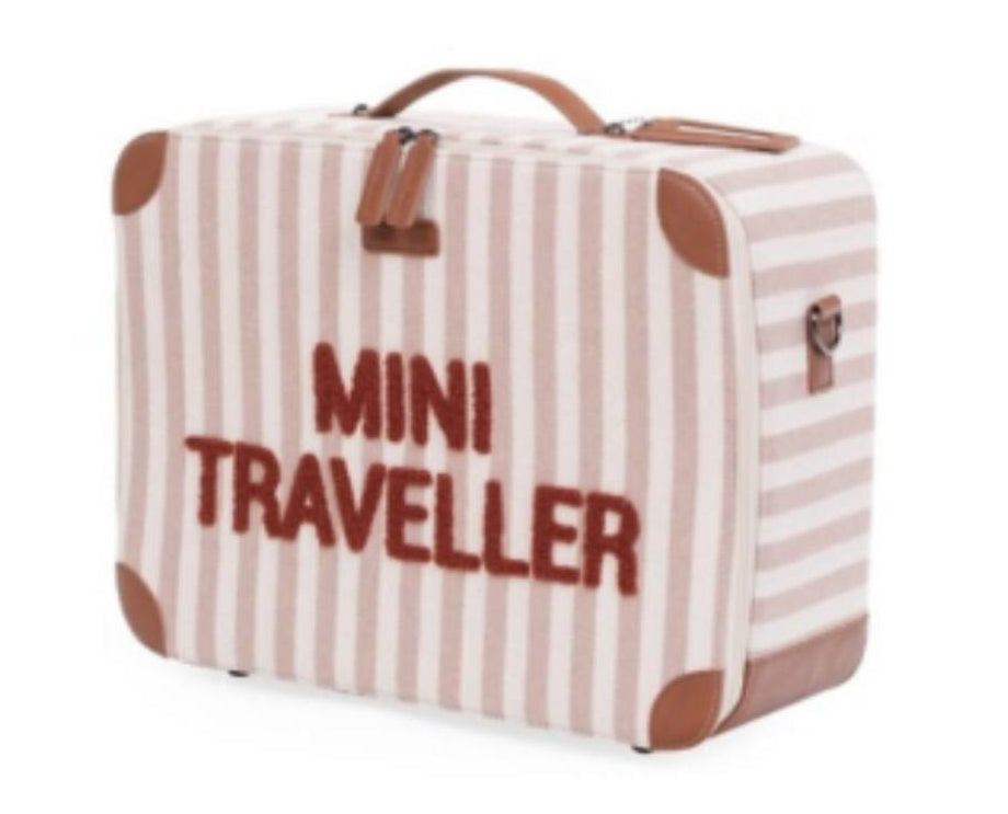 Valigia per Bambini Childhome Mini Traveller-Righe